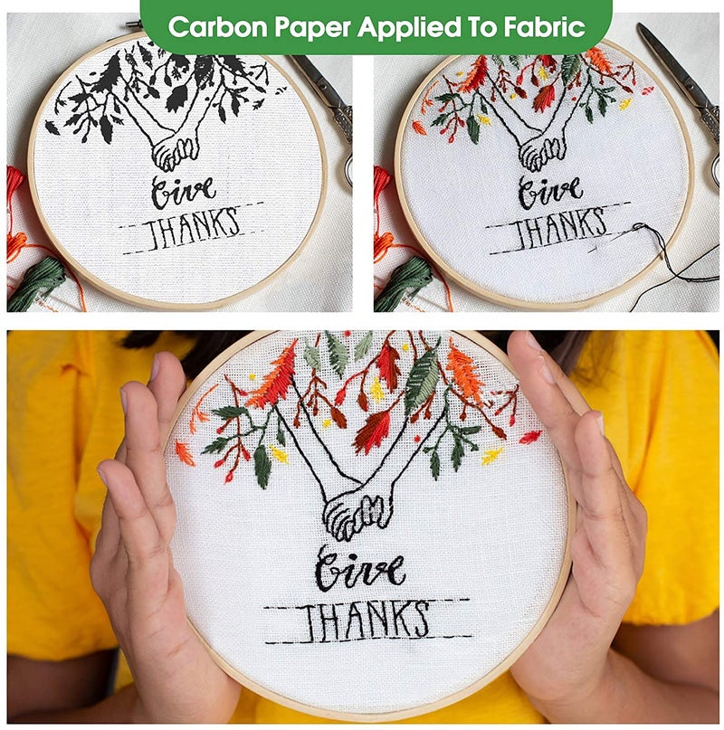 psler ورق كربون أحمر لتتبع ورق نقل الجرافيت - PSLER 30 قطعة من ورق الجرافيت الأحمر لتتبع أنماط الرسم على المشاريع الخشبية، قماش قماشي، رسم حروف رسم رسم A4 مقاس 8.5 × 11 بوصة - Image 5